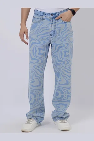 JADE BLUE Men Relaxed Fit Cotton Heavy Fade Jeans