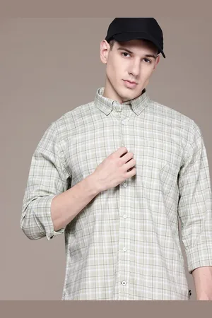 Nautica Men Classic Pure Cotton Checked Shirt
