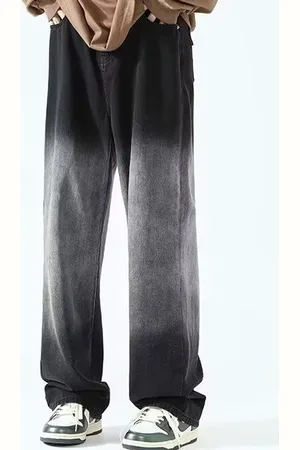 Stylecast Men Clean Look Relaxed Fit Heavy Fade Jeans