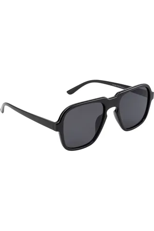 Mast & Harbour Adults Square Sunglasses with UV Protected Lens MH-MK2153-Black