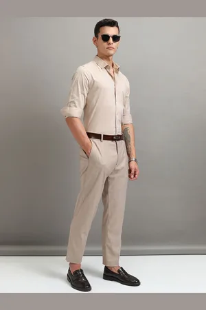 Highlander Men Solid Formal Shirt