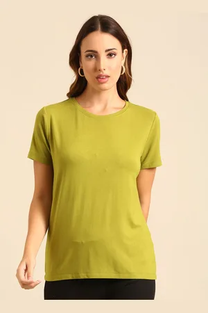 De Moza Women Round Neck Short Sleeves T-Shirt