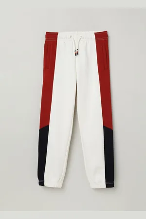 Tommy Hilfiger Boys Colourblocked Mid-Rise Joggers