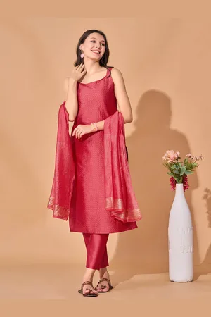 Kalini Women Ethnic Motifs Regular Kurta with Trousers & With Dupatta