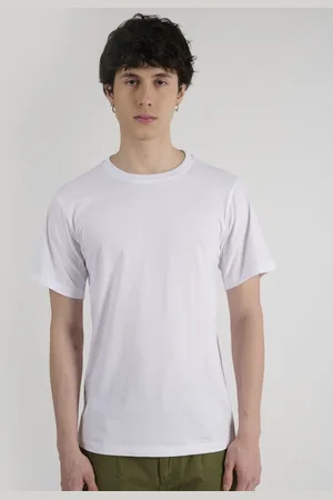 IVOC Men Solid Round Neck Cotton T-shirt