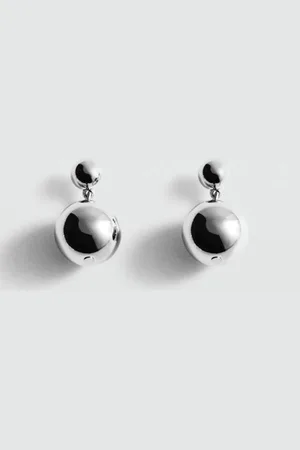 MANGO Spherical Drop Earrings