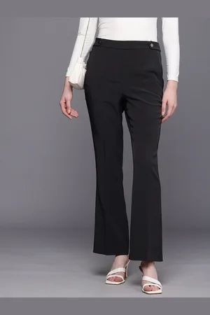 Next Women Straight Fit Bootcut Trousers