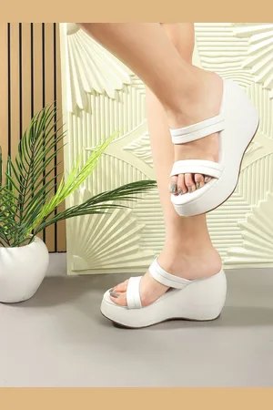 LAVIE Embellished Party Platform Sandals