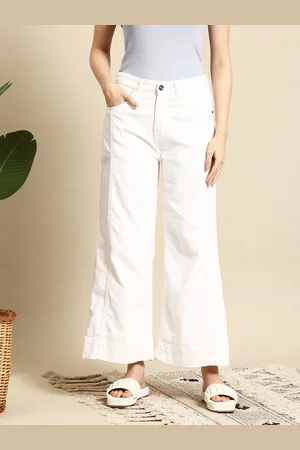 Mast & Harbour Women Wide Leg High-Rise Jeans
