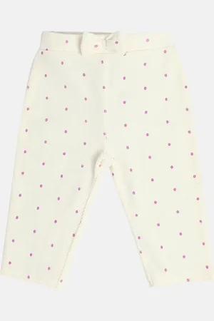 MINI KLUB Girls Printed Mid Rise Cotton Track Pant