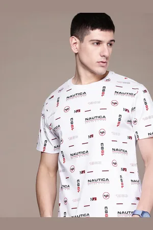 Nautica Men Typography Printed T-Shirt