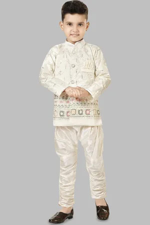 CELEBRITY CLUB Boys Embroidered Sherwani Set