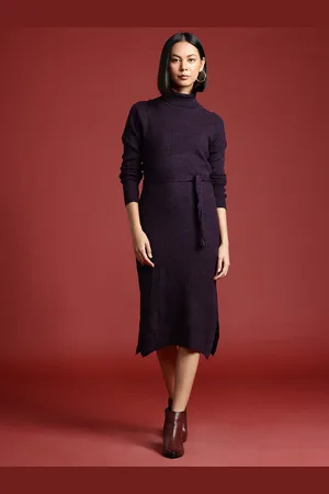 all about you Formal Sheath Midi Dress With a Belt