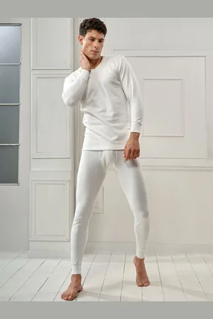 INFERNO Men V-Neck Thermal Top and Pant Set
