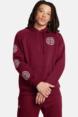 Under Armour Rival Fleece HBR Logo Printed Hooded Sweatshirt
