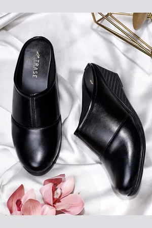 TRASE Wedge Heel Mules