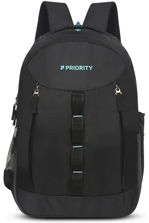 Priority Unisex Typography Padded Laptop Backpack