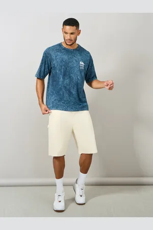 Styli Men Relaxed Fit Mid-Rise Cotton Cargo Shorts