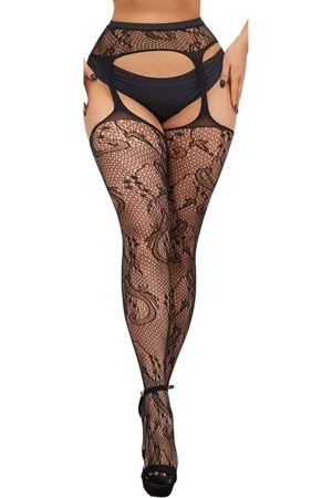 BAESD Self-Design Garter Belt Pantyhose Stockings