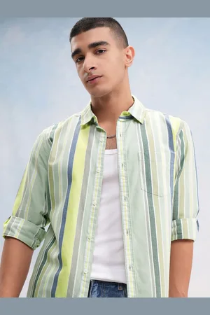 Ketch Men And Striped Regular Fit Shirt