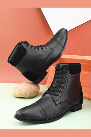 Killer Men Mid-Top Block Heel Boots