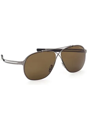 Tom Ford Men UV Protected Aviator Sunglasses FT0829 61 12J