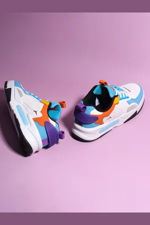 JQR Men Colourblocked Sneakers