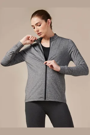 Cult Women Mock Collar Sporty Jacket