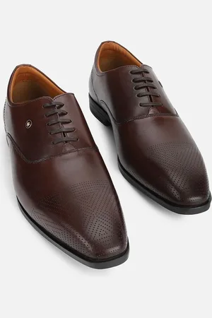 Louis Philippe Men Genuine Leather Formal Oxfords Shoes