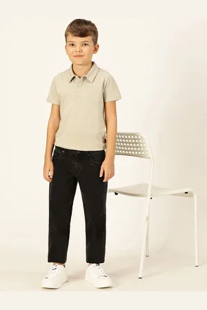 French Connection Boys Smart Regular Fit Mid-Rise Stretchable Jeans