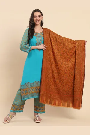 La Vastraa Women Floral Woven Design Shawl