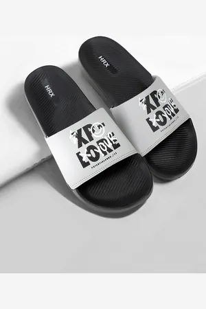 HRX Men Printed Sliders