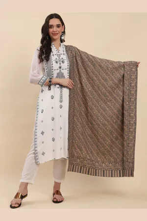 La Vastraa Women Floral Woven Design Shawl