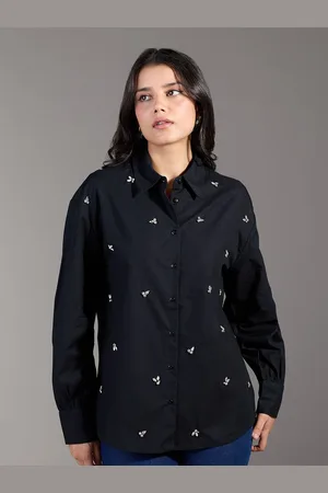 20Dresses Women Opaque Printed Casual Shirt