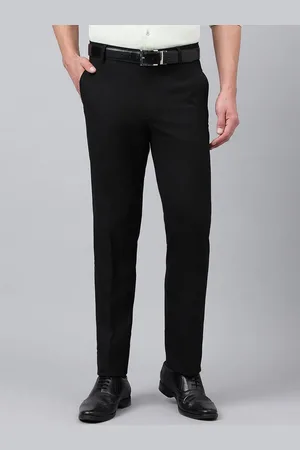 Richlook Men Smart Solid Regular Fit Formal Trousers