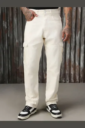 High Star Men Relaxed Fit Cargo Jeans