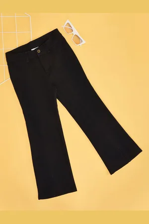 Pantaloons Girls Mid-Rise Trousers