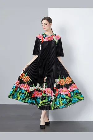 JC Collection Women Floral Printed Maxi Dress