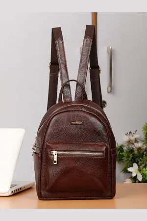 Teakwood Leathers Women Textured Small Backpack
