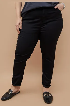 Lifestyle Women Mid Rise Plus Size Jeans