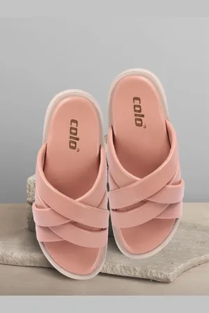 COLO Women Open Toe Regular Platform Sandals