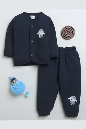 BUMZEE Boys Printed Shirt with Pyjamas
