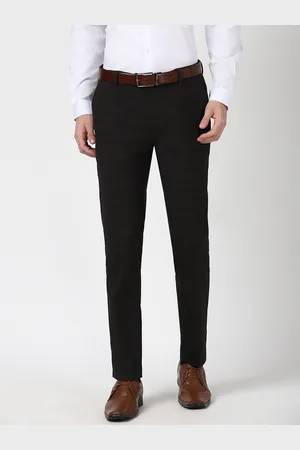 Peter England Men Slim Fit Trousers