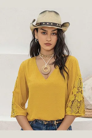 JC Mode Women Self Design Regular Top