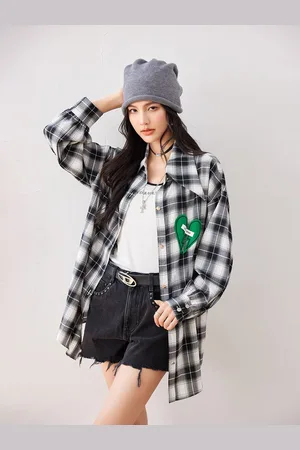 JC Collection Women Opaque Checked Casual Shirt