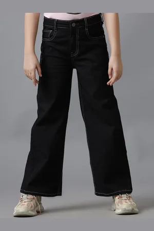 UNDER FOURTEEN ONLY Girls Mid-Rise Flared Jeans