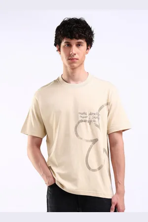 Flying Machine Men Printed Pockets T-shirt