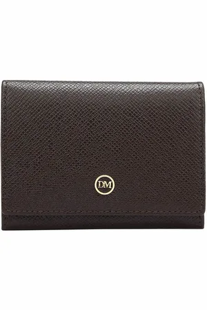 Da Milano Unisex Leather Two Fold Wallet