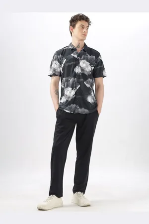 bullmer Floral Printed Shirt With Trousers
