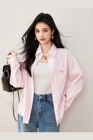 JC Collection Women Opaque Striped Casual Shirt